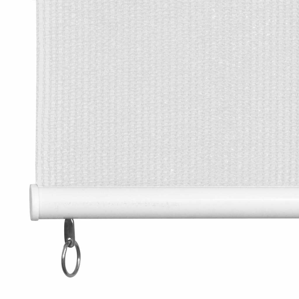 vidaXL Outdoor Roller Blind 125(W)x230(H) cm White 4