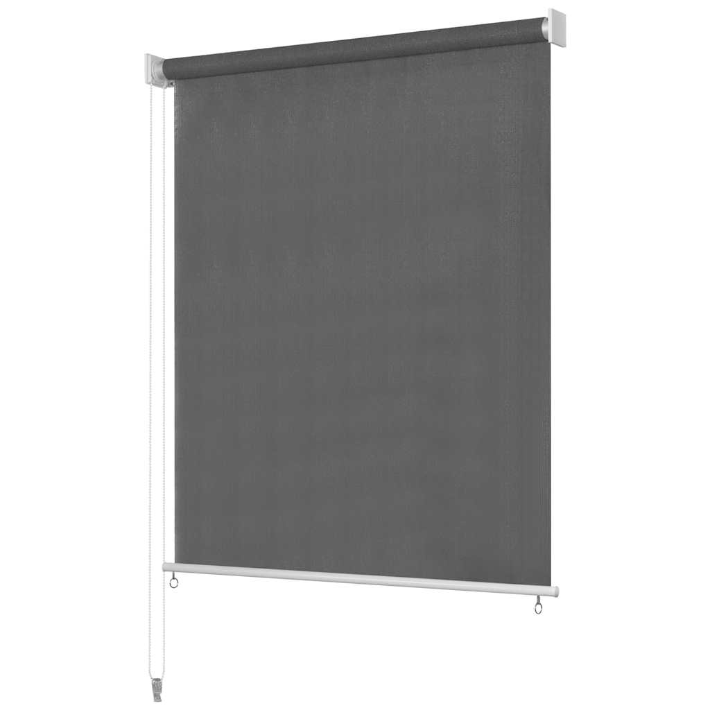 vidaXL Outdoor Roller Blind 185(W)x140(H) cm Anthracite 1