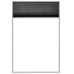 vidaXL Plisse Insect Screen for Windows Aluminium 80x120 cm 3