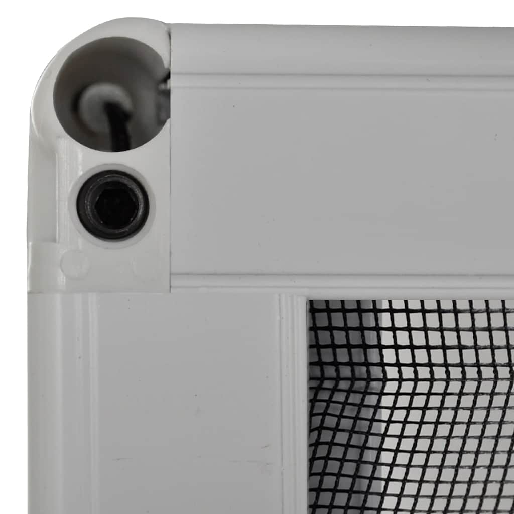vidaXL Plisse Insect Screen for Windows Aluminium 80x120 cm 5
