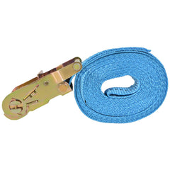 vidaXL Ratchet Tie Down Straps 4 pcs 2 Tonnes 6mx38mm Blue 4