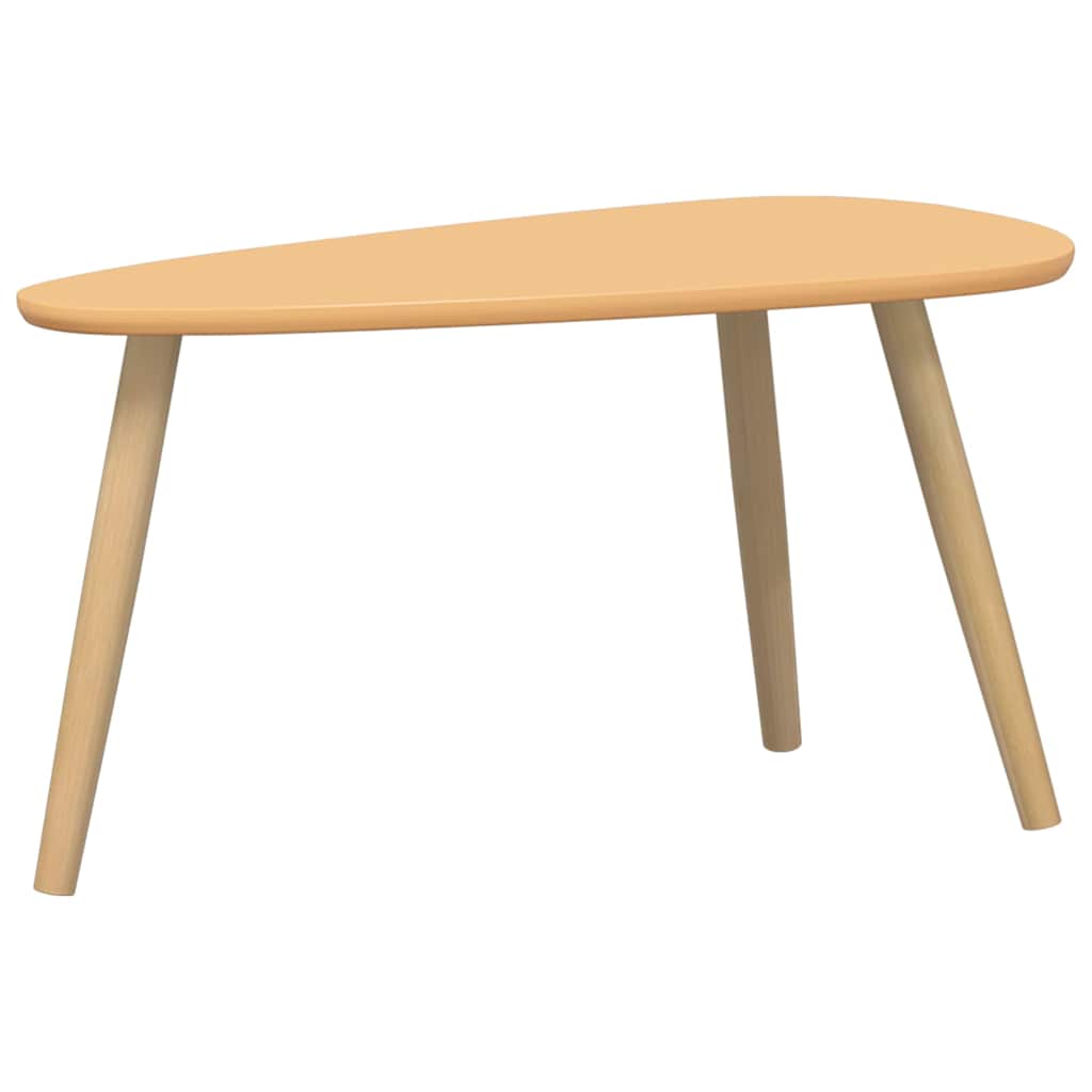 vidaXL Coffee Table | Set of 2 | Brown | Solid pine wood, MDF | Two-piece set 3