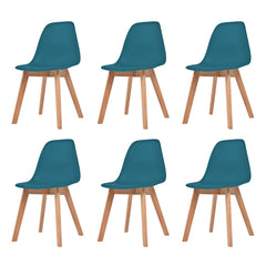 Dining Chairs in Turquoise