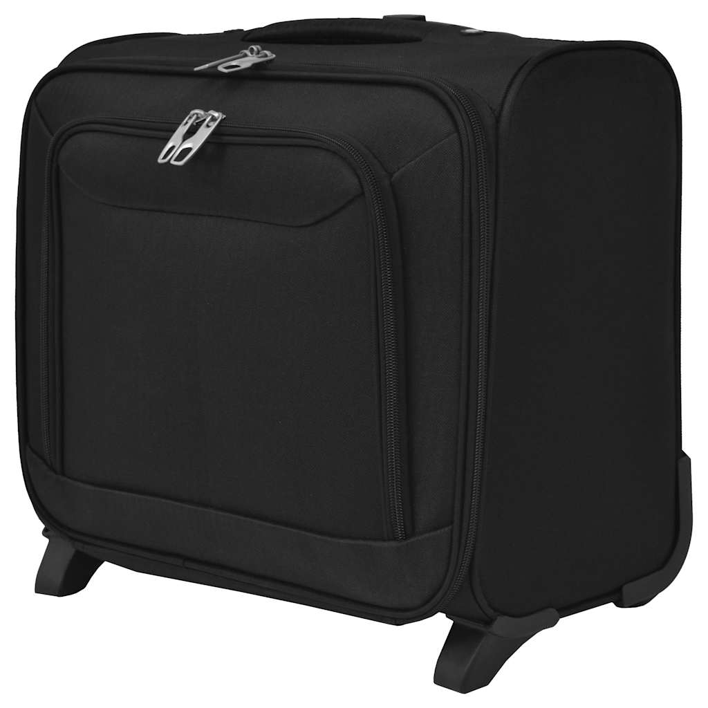 vidaXL Pilot Trolley Black 3
