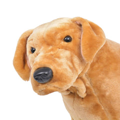 Standing Plush Toy White XXL Labrador dog