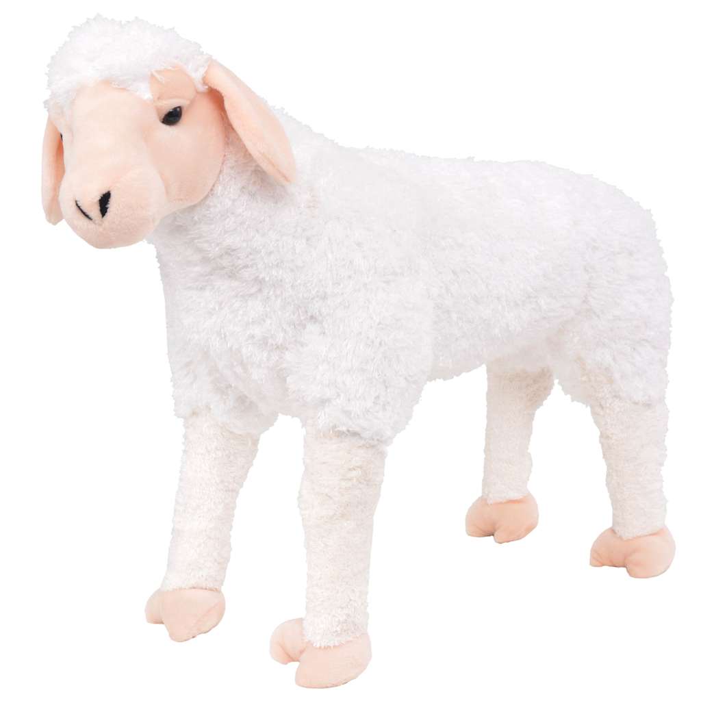 Standing Plush Toy White XXL Sheep