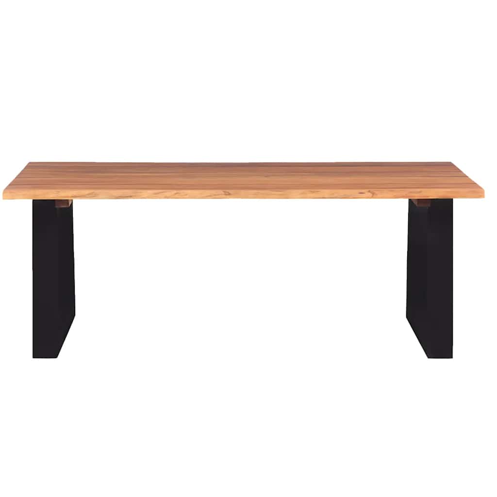 244996 vidaXL Coffee Table Solid Acacia Wood 110x60x40 cm 3