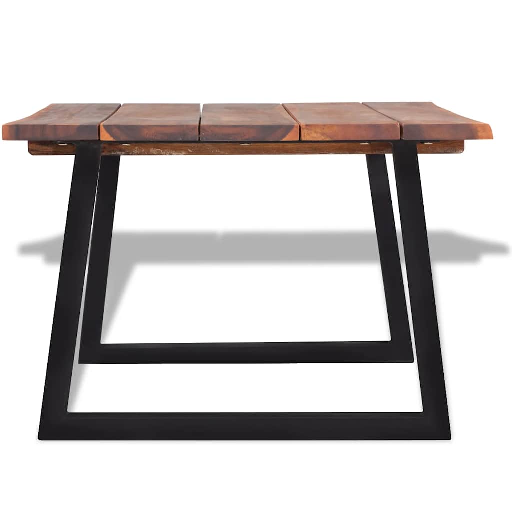 244996 vidaXL Coffee Table Solid Acacia Wood 110x60x40 cm 4