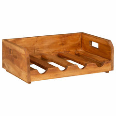 vidaXL Wine Racks 4 pcs for 16 Bottles Solid Mahogany Wood 4