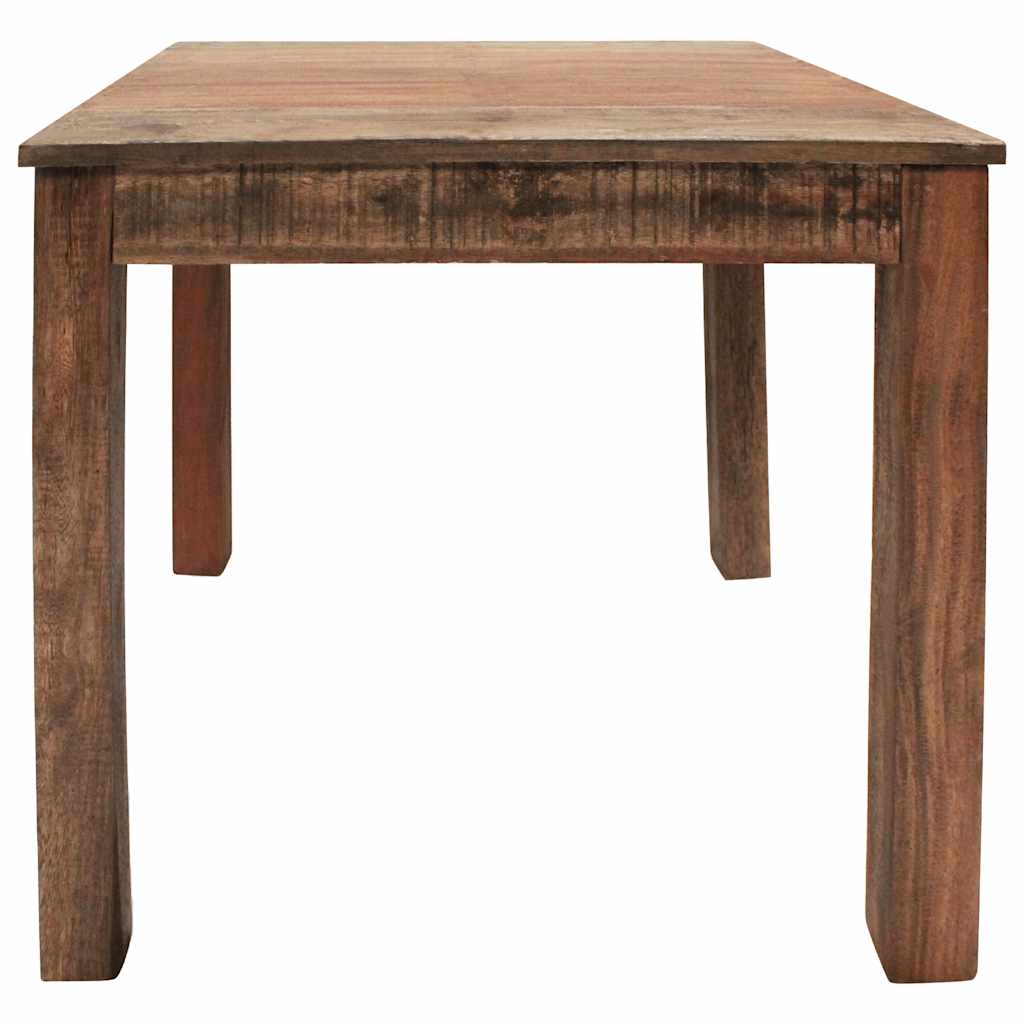 vidaXL Dining Table Mixed Recycled Wood 82x80x76 cm 5