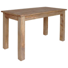 vidaXL Dining Table Solid Mahogany Wood 120x60x77 cm 4
