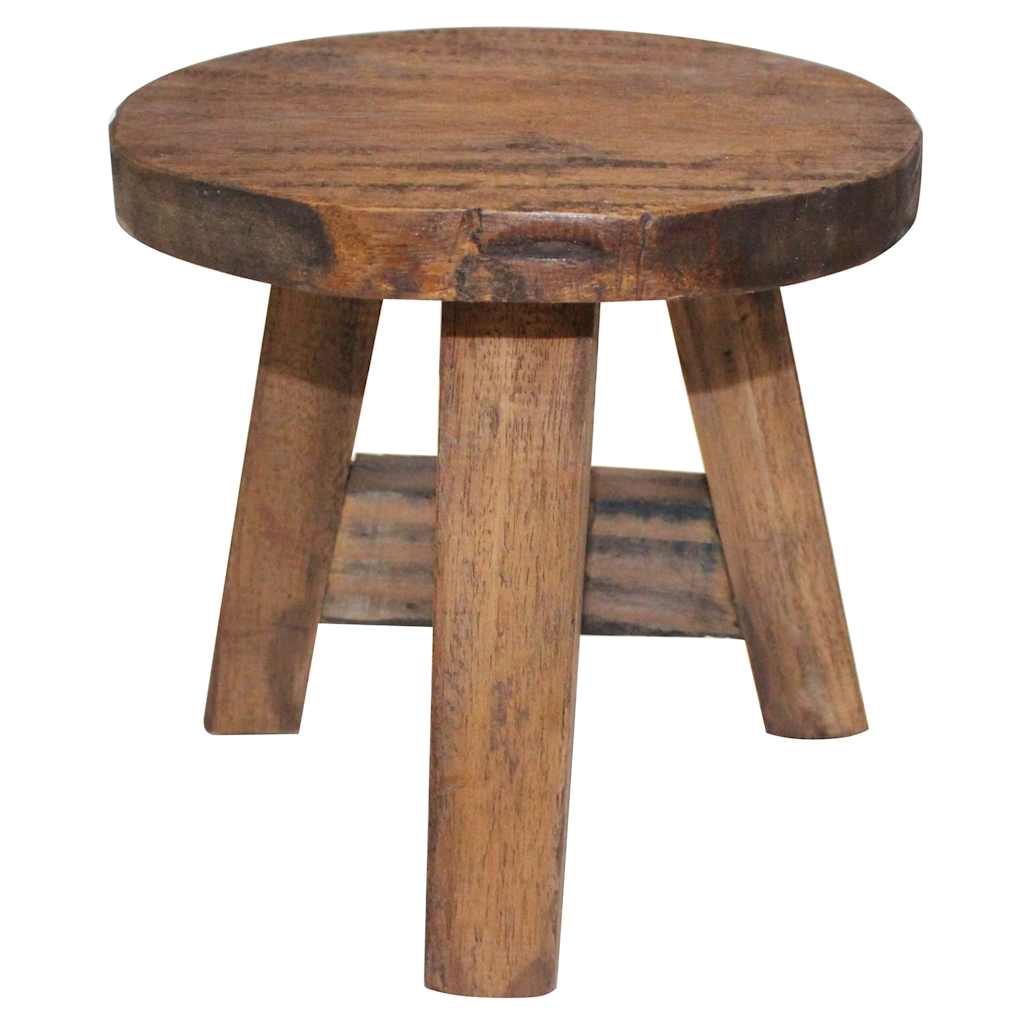 244508 vidaXL Stool Solid Mahogany Wood 1