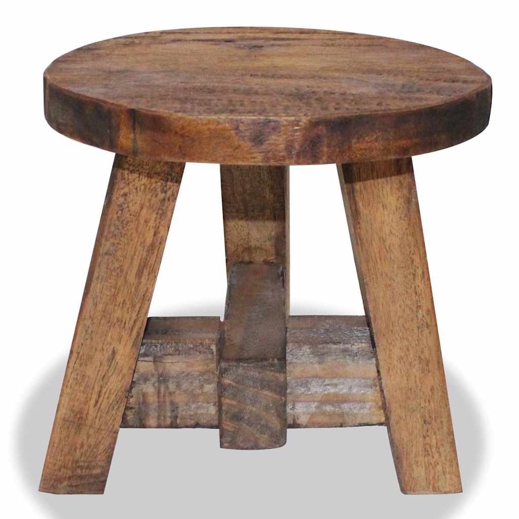 244508 vidaXL Stool Solid Mahogany Wood 2
