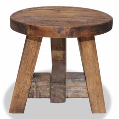 244508 vidaXL Stool Solid Mahogany Wood 2