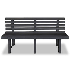 Garden Bench 145.5 cm Plastic