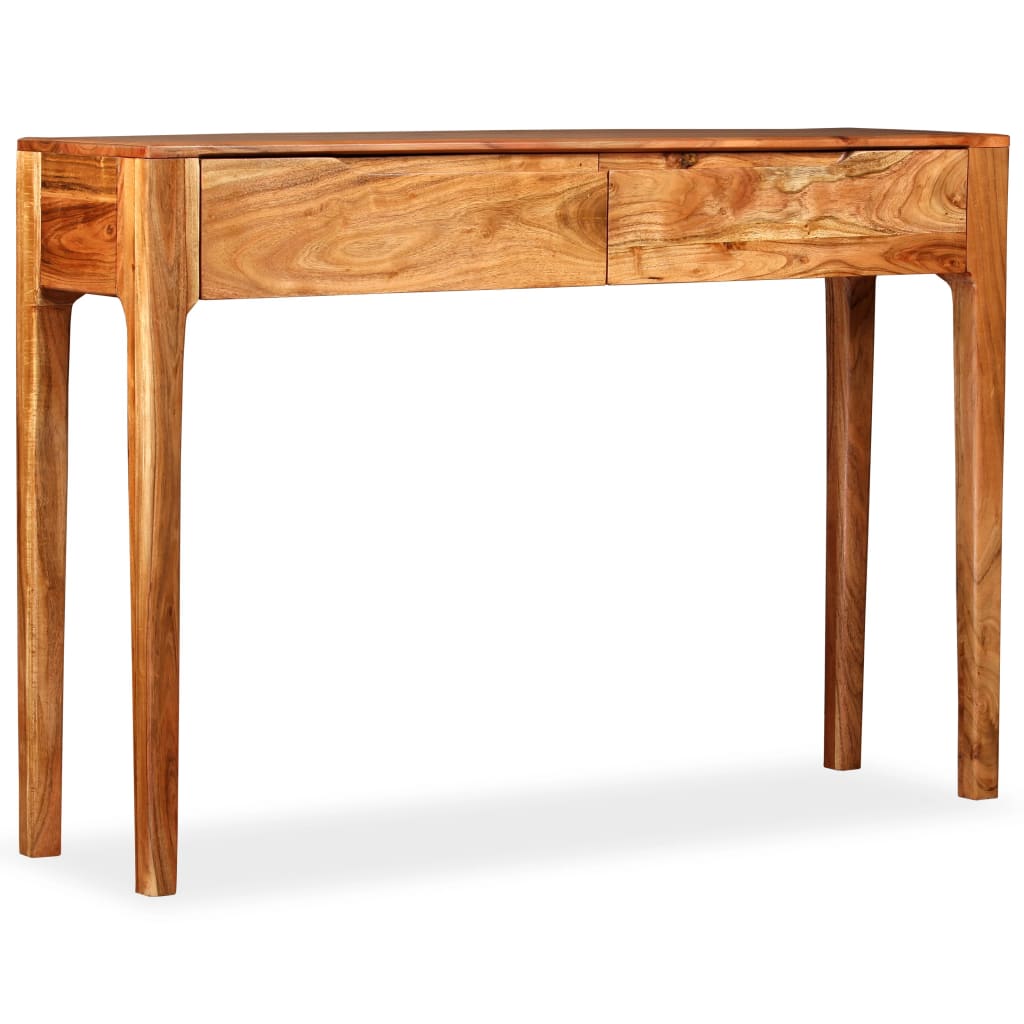 Console Table Solid Wood 118 x 30 x 80 cm