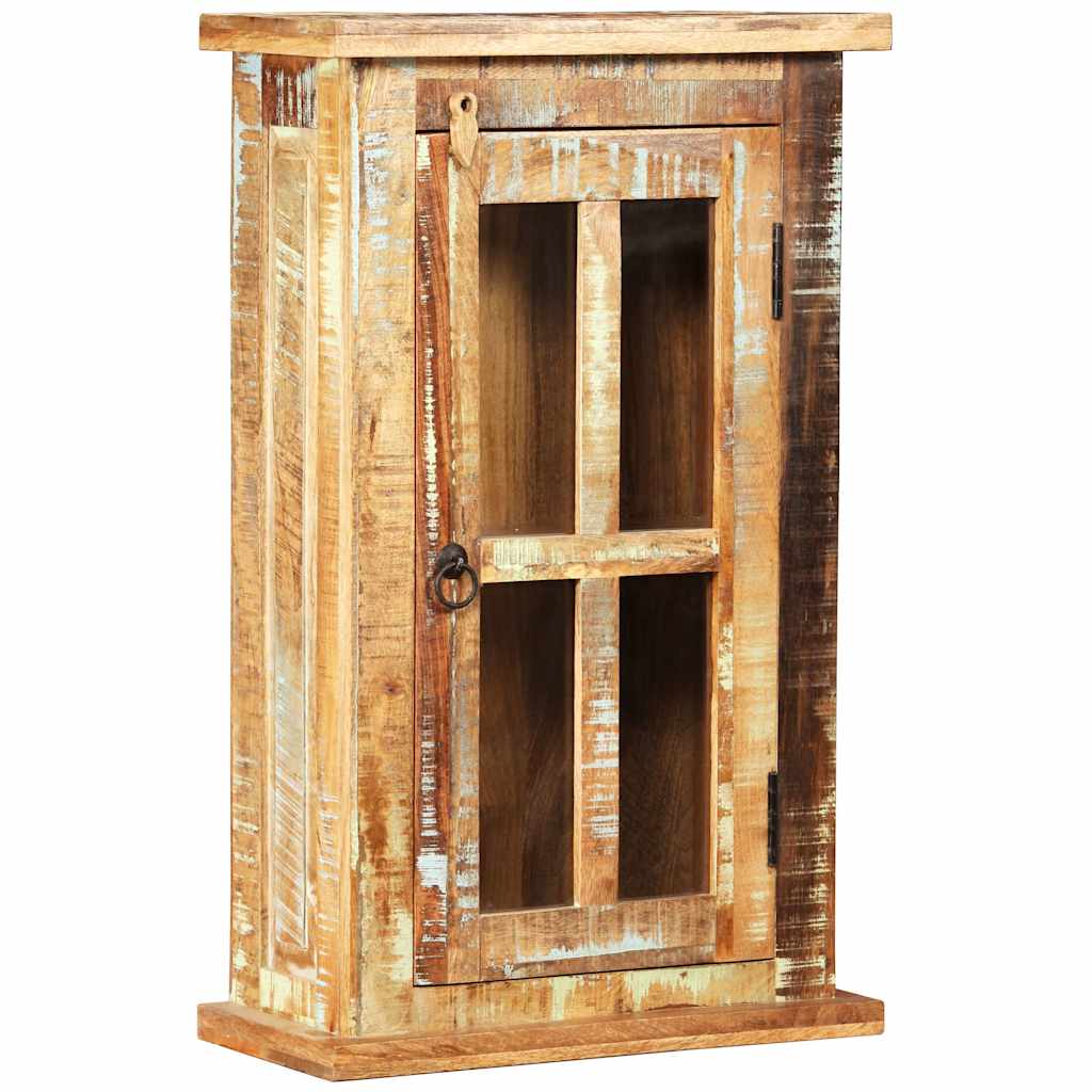 vidaXL Wall Cabinet Solid Reclaimed Wood 44x21x72 cm 1