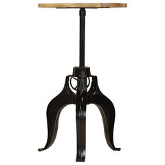 vidaXL Bar Table Solid Mango Wood 60x(76-110) cm 2