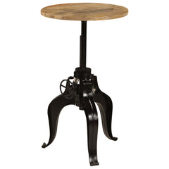 vidaXL Bar Table Solid Mango Wood 60x(76-110) cm 4