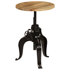 vidaXL Bar Table Solid Mango Wood 60x(76-110) cm 5