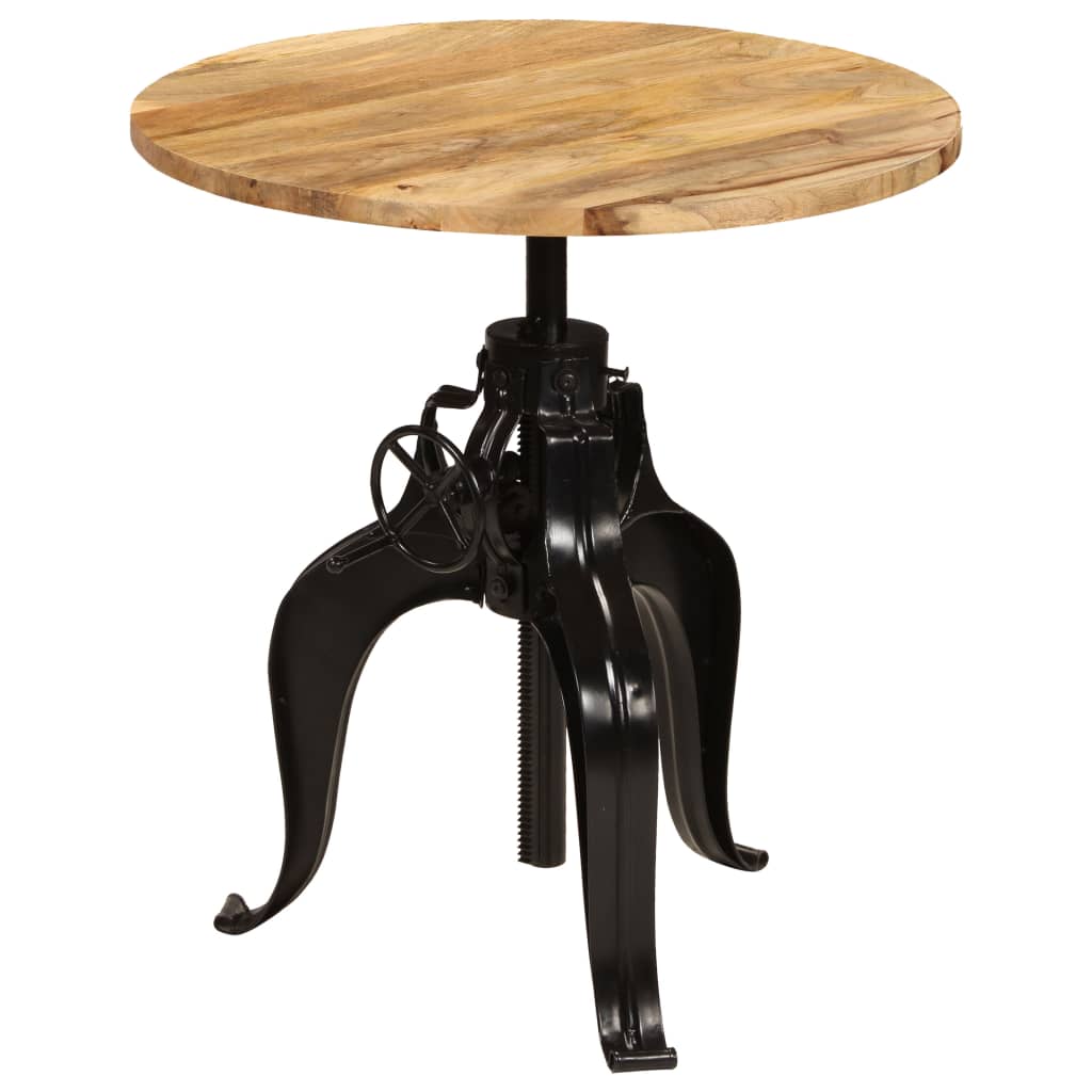 vidaXL Bar Table Solid Mango Wood 75x(76-110) cm 1