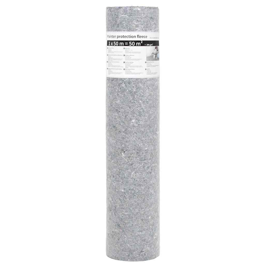 Non-slip Painter Fleece 280 g/m² Grey 50 m 1