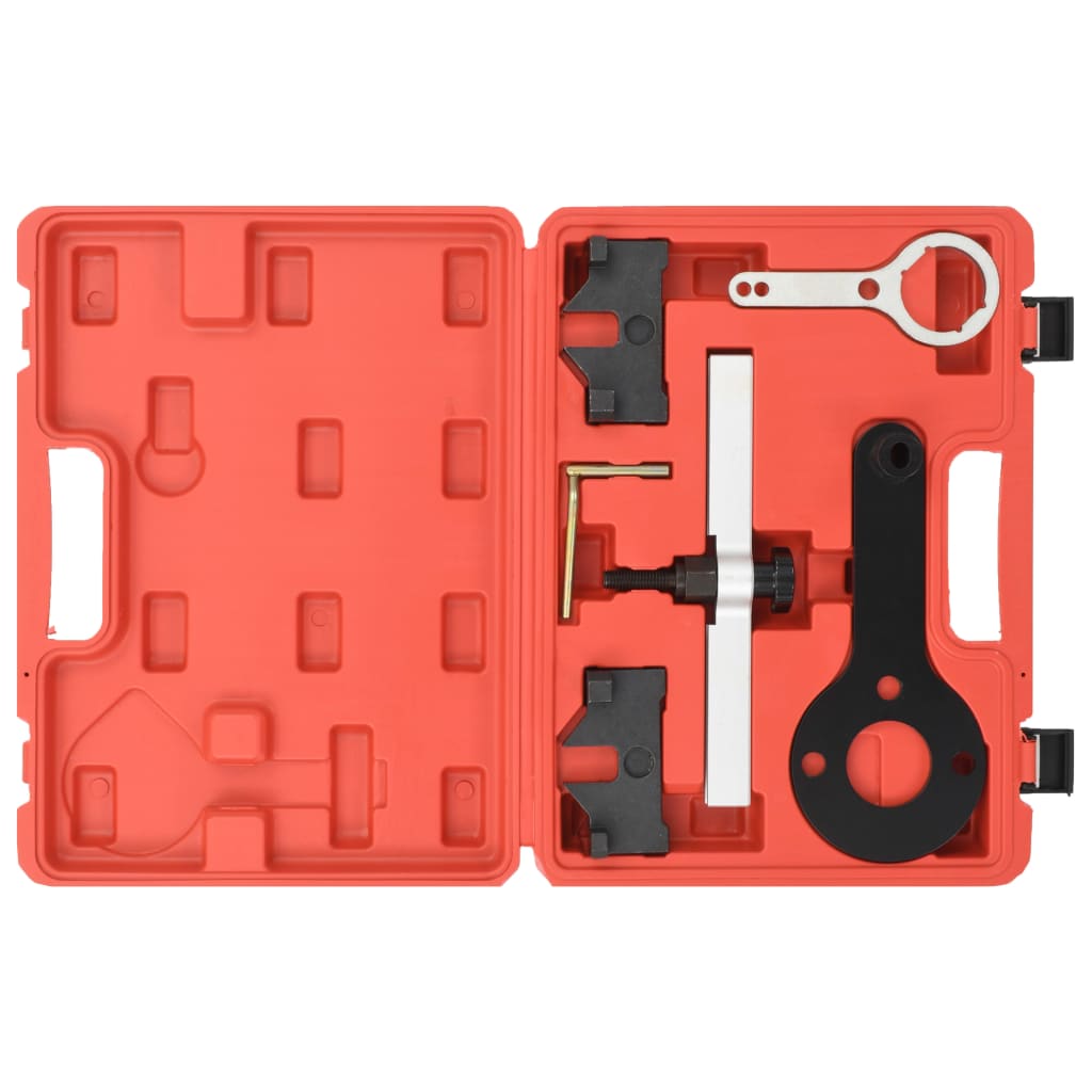 vidaXL 6 Piece Engine Timing Tool Kit for BMW N63B44 V8 X5 X6 750 650 4