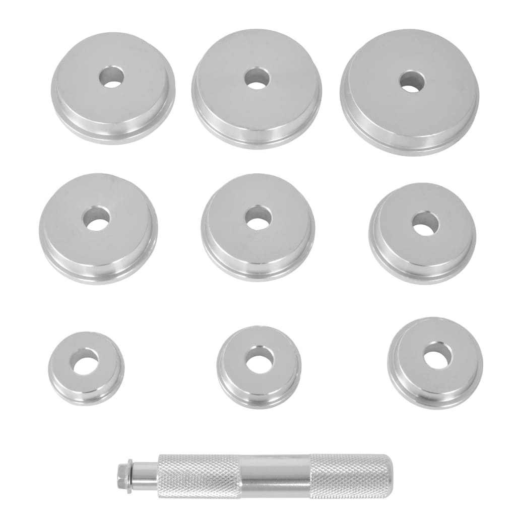vidaXL 10 Piece Wheel Bearing Race & Seal Driver Set 2