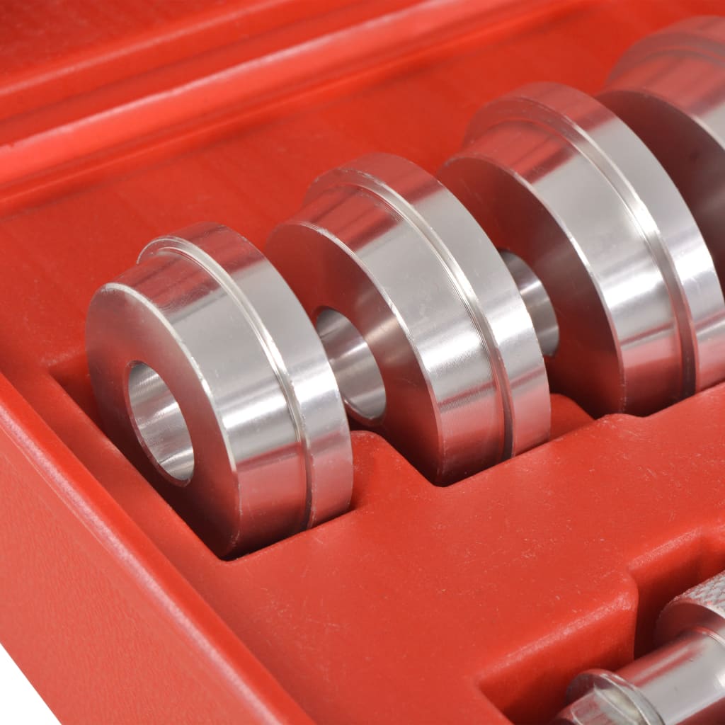 vidaXL 10 Piece Wheel Bearing Race & Seal Driver Set 5