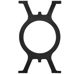 vidaXL Bench Leg | Set of 2 | Black | Cast Iron | Medium | Durable | Bench Leg 5