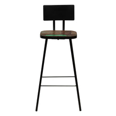 Bar Stools Solid Reclaimed Wood 4