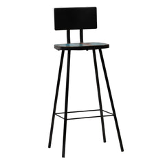Bar Stools Solid Reclaimed Wood 4