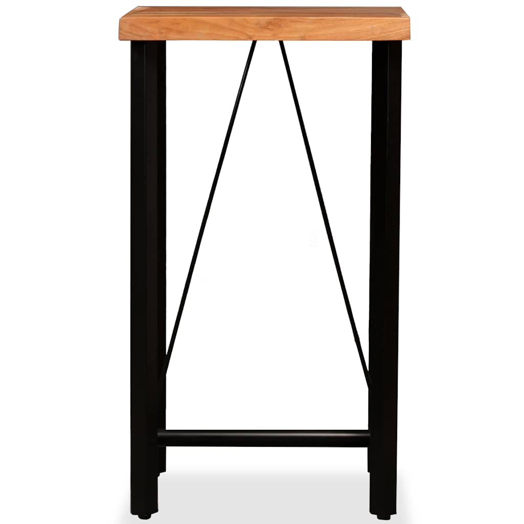 vidaXL Bar Table Solid Acacia Wood 60x60x107 cm 2