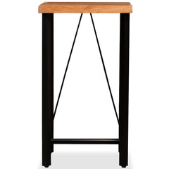 vidaXL Bar Table Solid Acacia Wood 60x60x107 cm 2