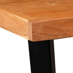 vidaXL Bar Table Solid Acacia Wood 60x60x107 cm 5