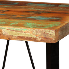 vidaXL Bar Table Solid Reclaimed Wood 60x60x107 cm 4