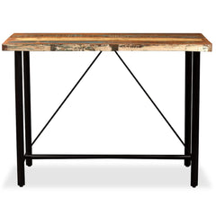 Bar Table Solid Reclaimed Wood