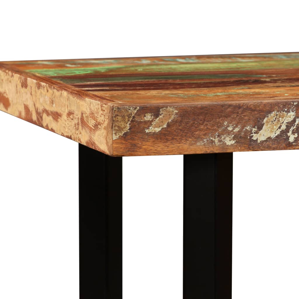 vidaXL Bar Table Solid Reclaimed Wood 120x60x107 cm 5