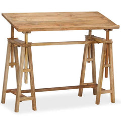 244948 vidaXL Drafting Table Solid Mango Wood 116x50x76 cm 4