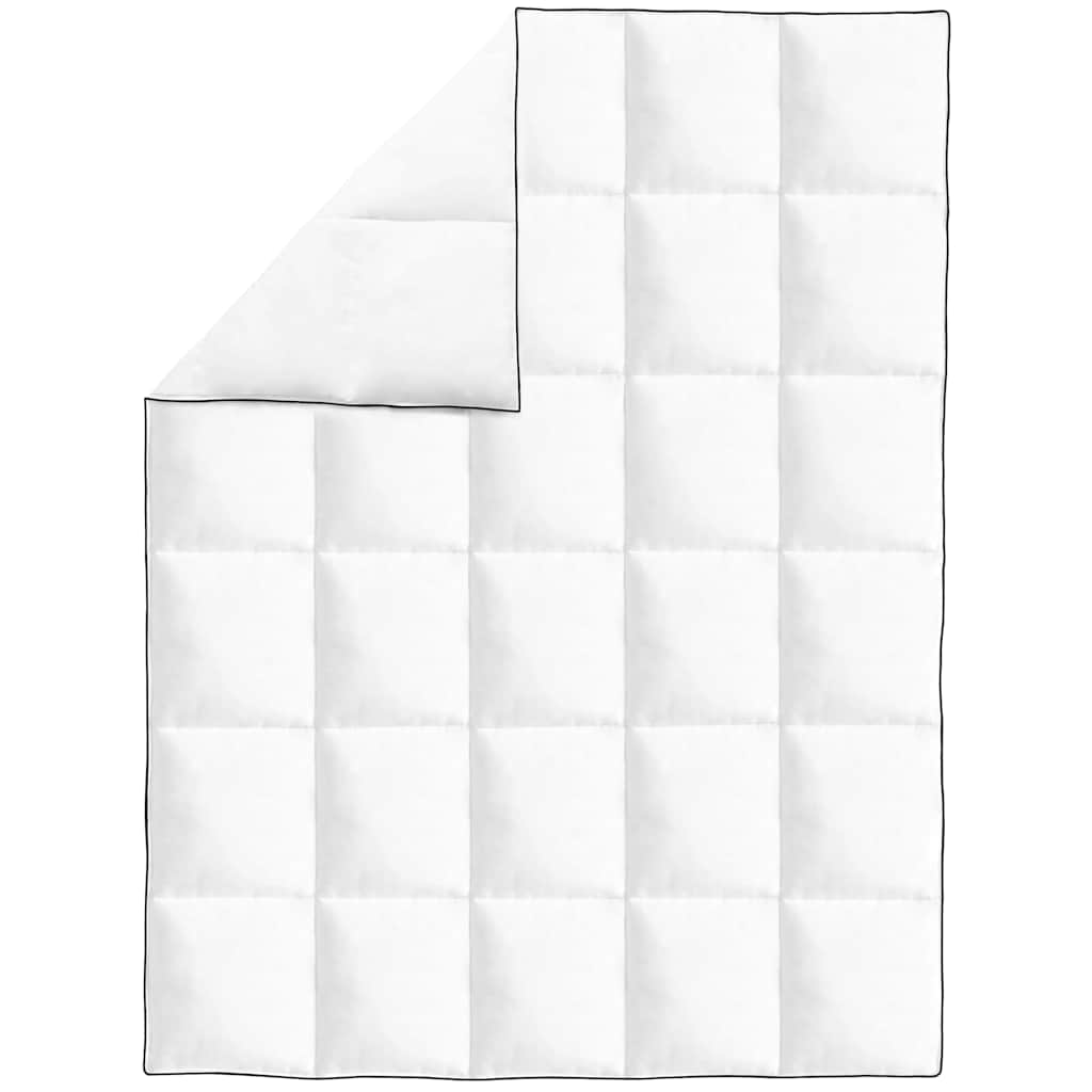 vidaXL Duvets 2 pcs 140 x 200 cm Winter White Breathable 2