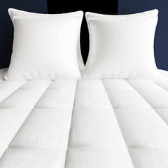 vidaXL Duvets 2 pcs 140 x 200 cm Winter White Breathable 5