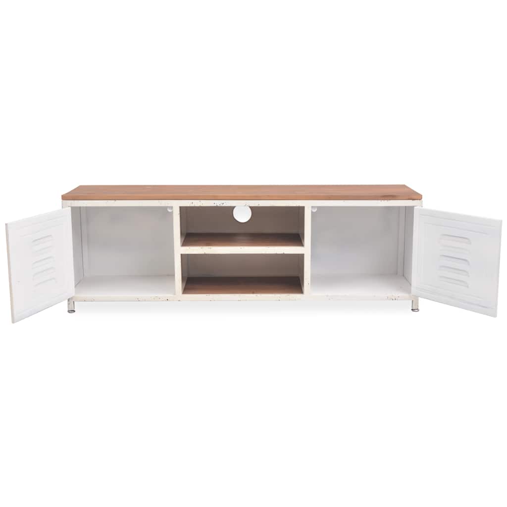 245457 vidaXL TV Cabinet 120x30x40 cm White 3