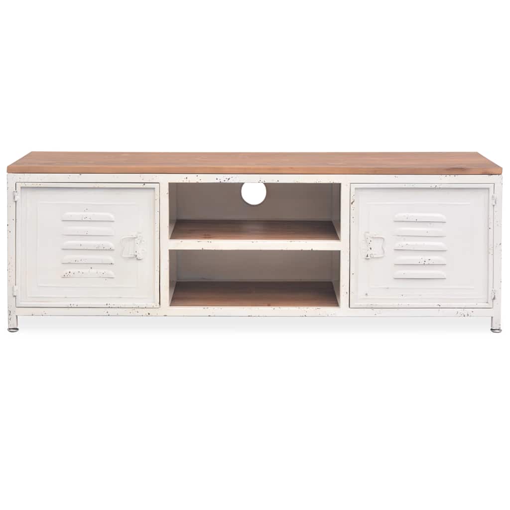245457 vidaXL TV Cabinet 120x30x40 cm White 4