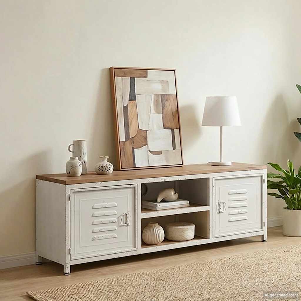 245457 vidaXL TV Cabinet 120x30x40 cm White 1