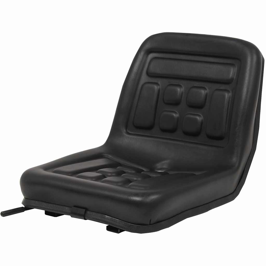 vidaXL Universal Tractor Seat Black 1