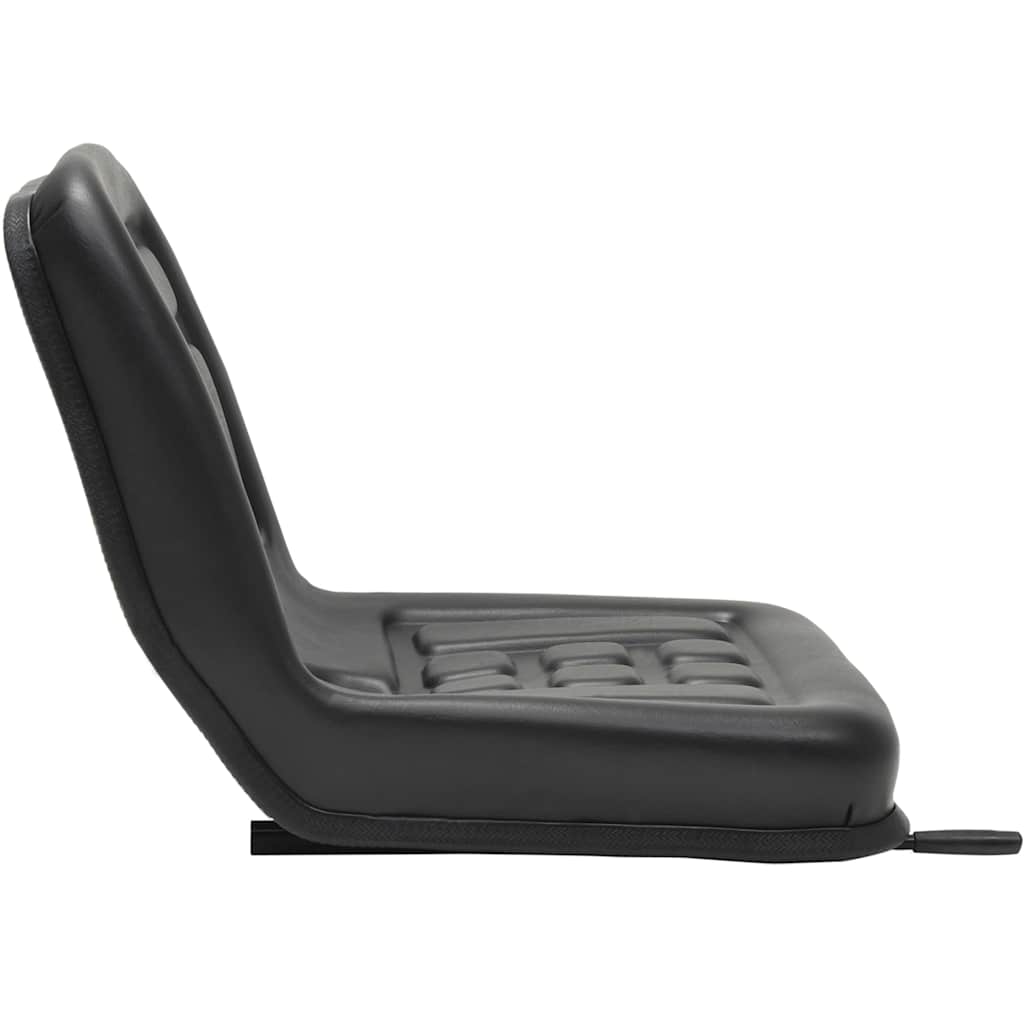vidaXL Universal Tractor Seat Black 3