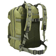 vidaXL Army-Style Backpack 50 L Olive Green 3
