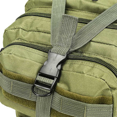vidaXL Army-Style Backpack 50 L Olive Green 4
