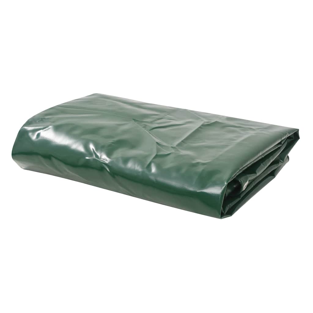 vidaXL Tarpaulins Green 2 x 3 m Canvas with PVC Coating 1