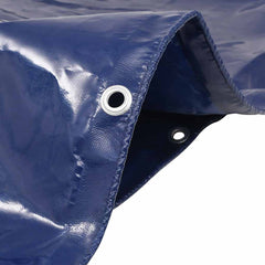 vidaXL Tarpaulins Blue 3 x 3 m Canvas with PVC Coating 2
